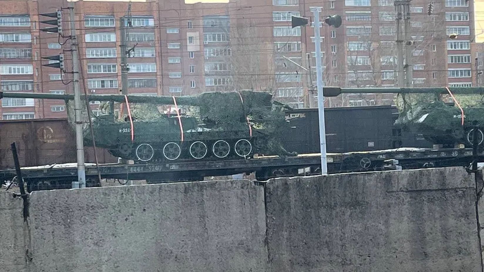 Koreańskie wojska w Ukrainie. Pociąg w drodze na Krym