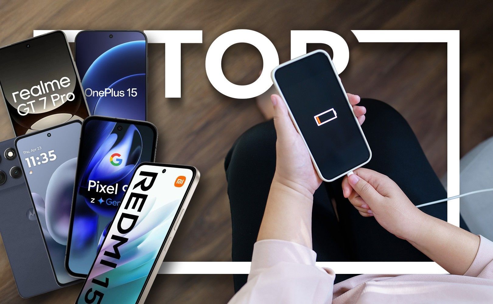 Polecane telefony z dobrą, dużą baterią. TOP modeli, które długo działają