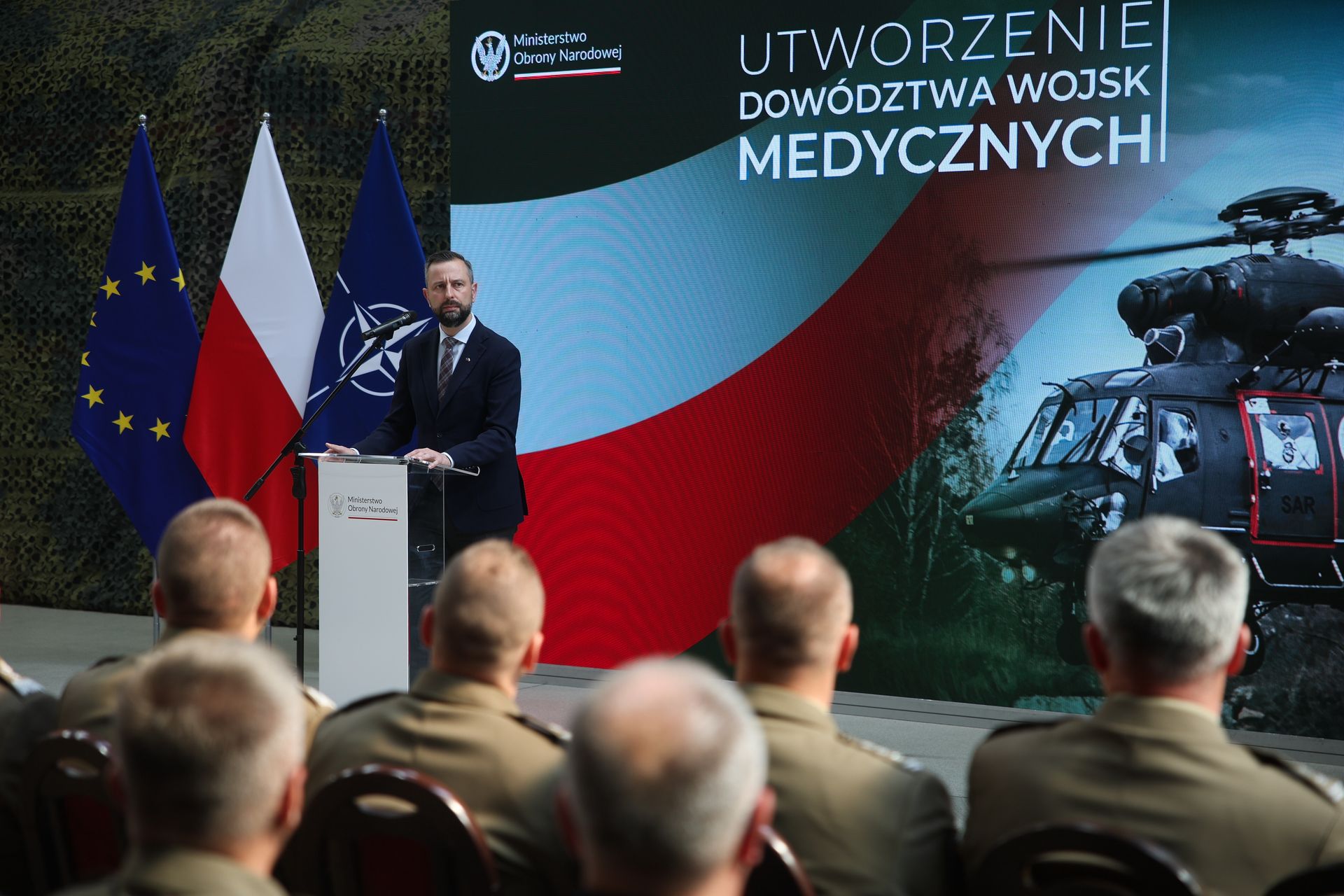 Szef MON powołał Dowództwo Wojsk Medycznych