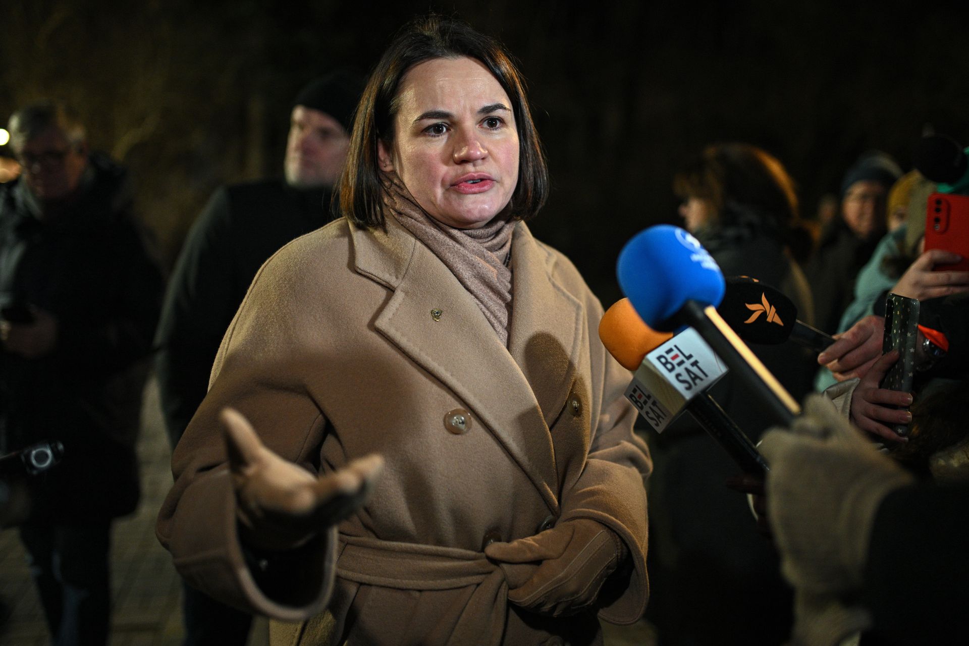 Cichanouska przenosi się do Warszawy. Chodzi o względy bezpieczeństwa