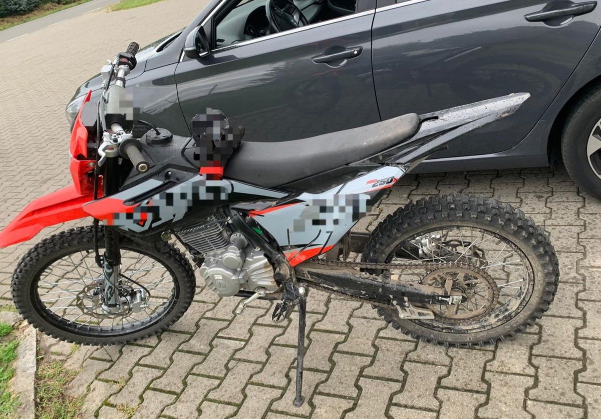 15-latek bez uprawnień na motocyklu. Policja apeluje