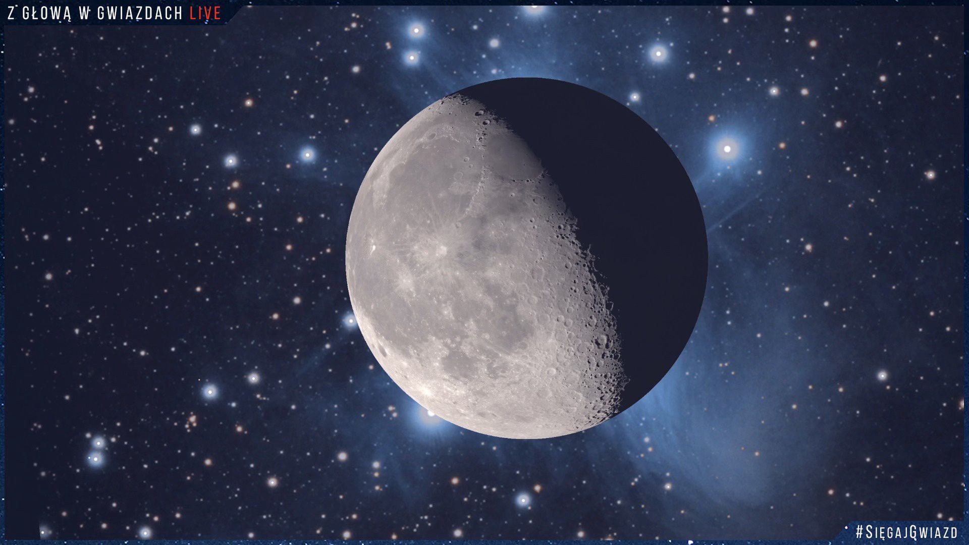 Księżyc zakryje Plejady. Wieczorem spektakularne zjawisko na niebie