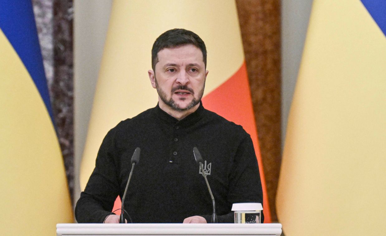 Zełenski: Jestem gotów spotkać się z Trumpem w Watykanie