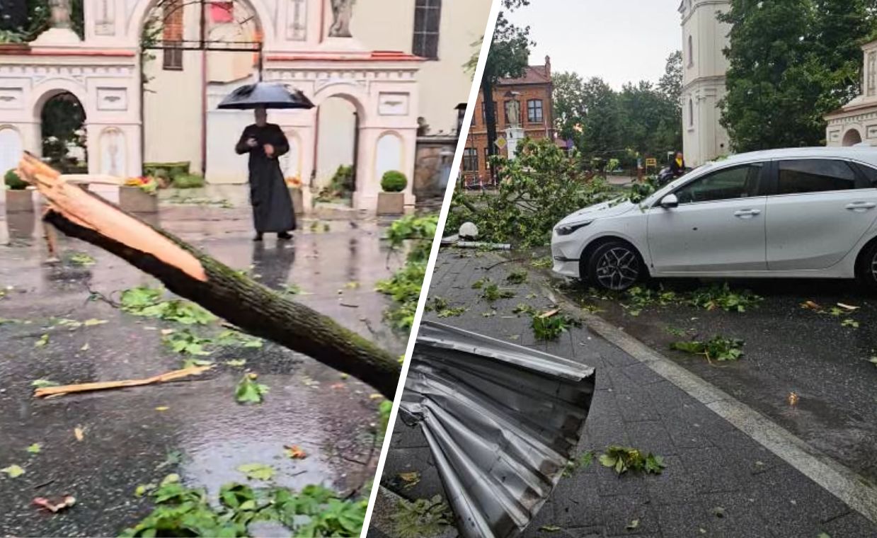 Wjechała prosto w centrum nawałnicy. "Pobiegłam po pomoc"