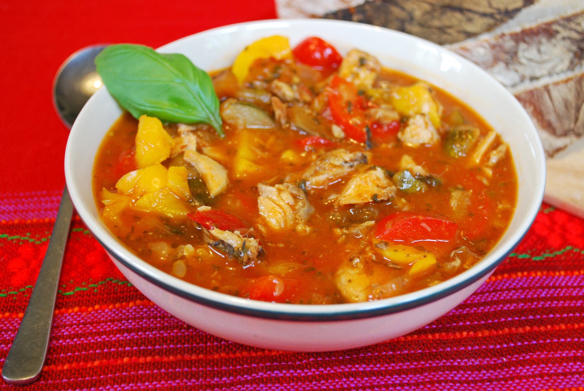 Rybną robię po węgiersku. Przyjemnie rozgrzewa w jesienne popołudnia