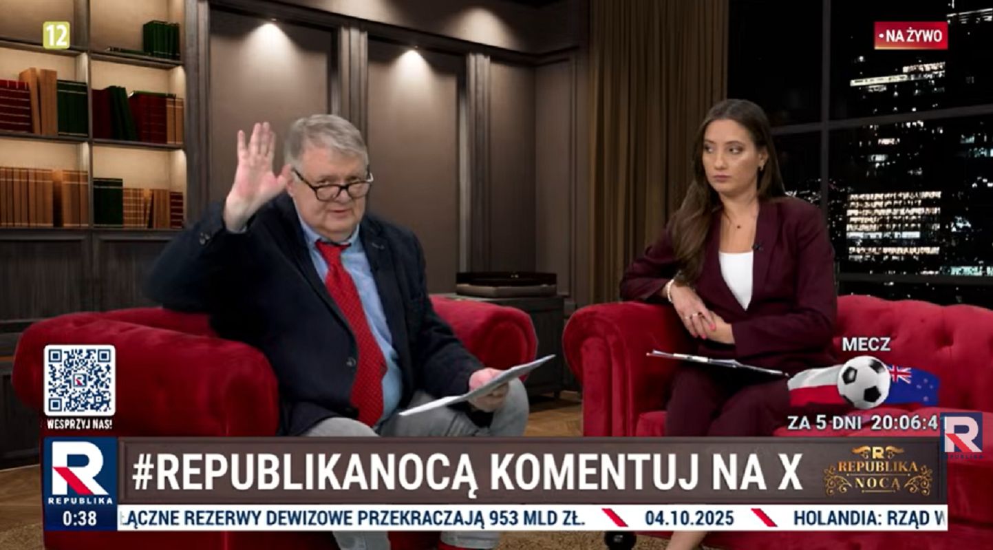 Jedyny taki program w telewizji. Ilu widzów ogląda "Republikę nocą"?