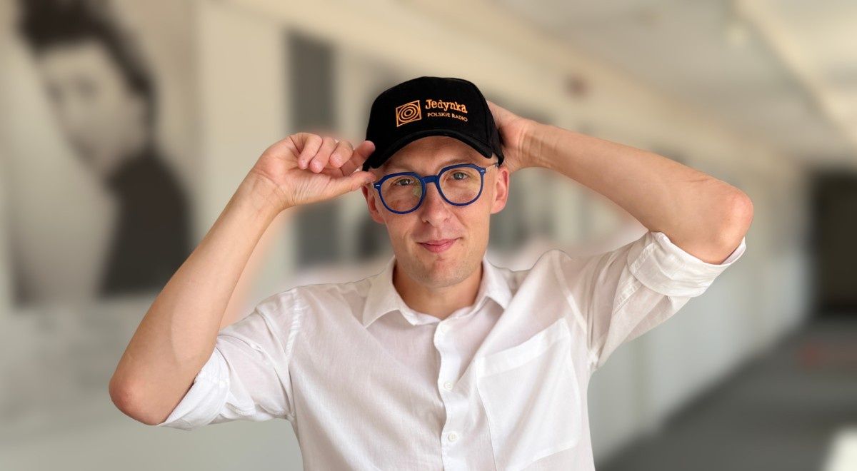 Kacper Merk współpracuje z radiową Jedynką. Wysłali go na mundial