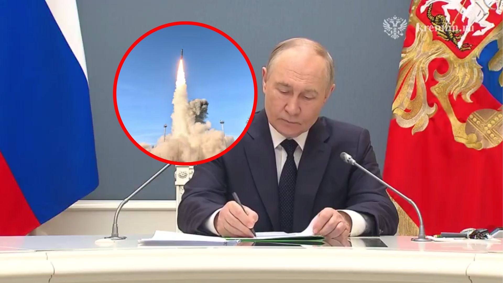 Test atomowej triady Rosji. Komunikat Kremla