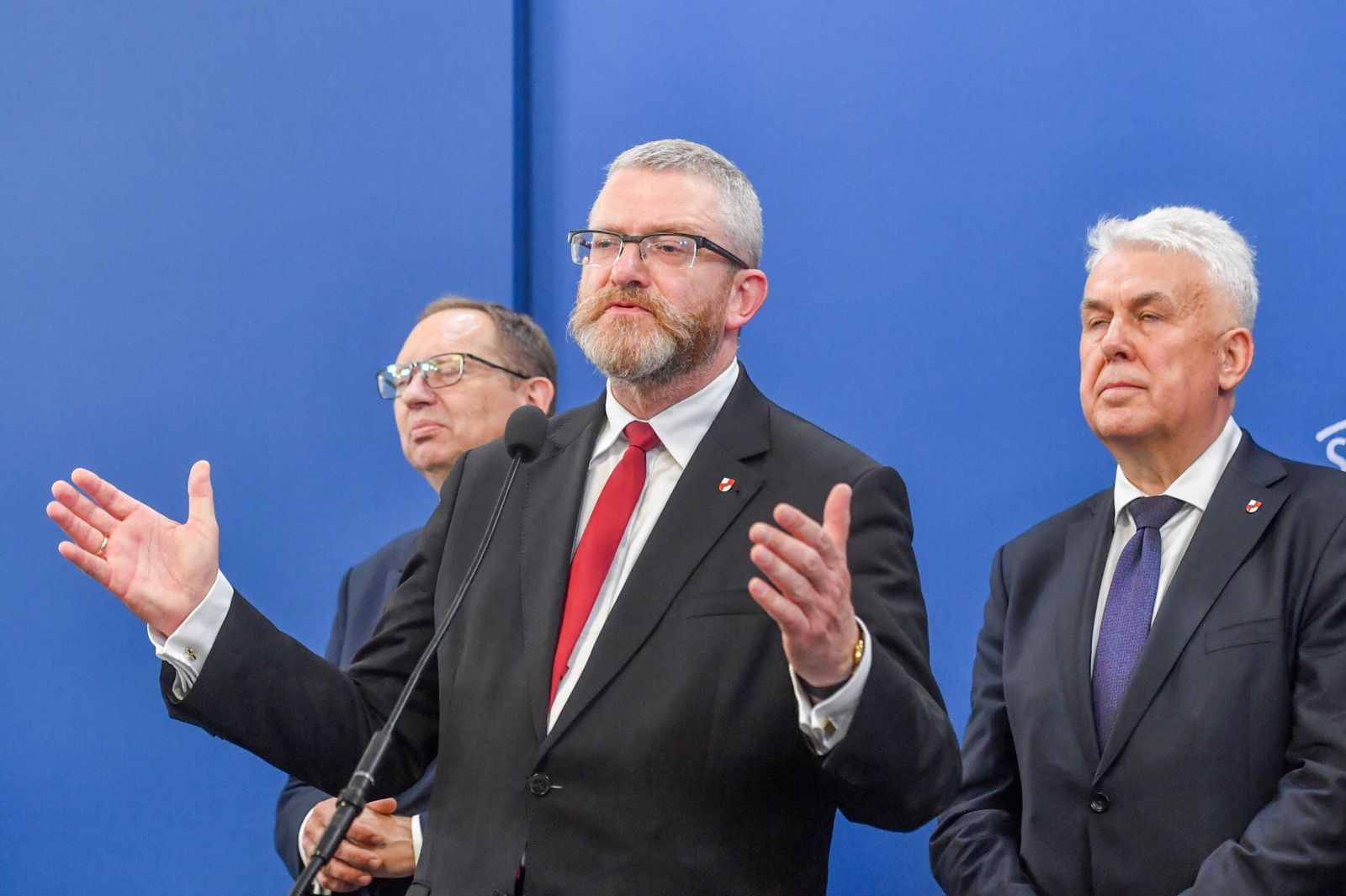 Polityczna zapowiedź Malarza. Mówił o "radosnym momencie" i "pięknej chwili"