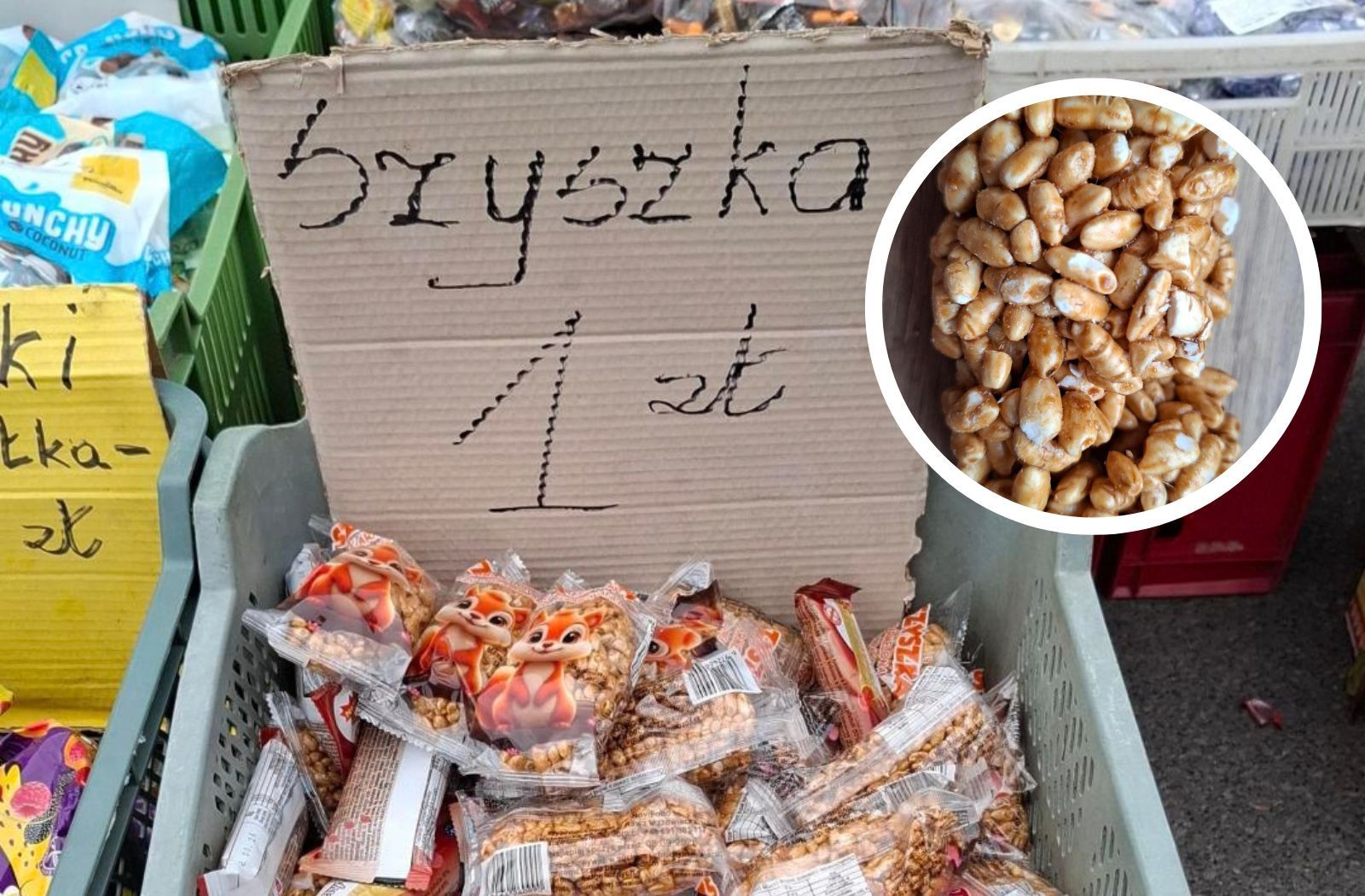 Kupiłam na targu szyszkę za złotówkę. Spojrzałam na opakowanie i pożałowałam