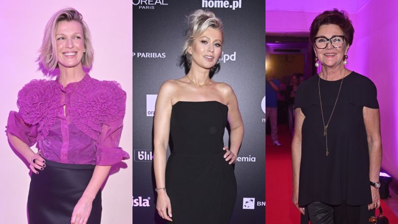 GARSTKA gwiazd na gali: Katarzyna Zdanowicz, Jolanta Kwaśniewska, Magda Mołek