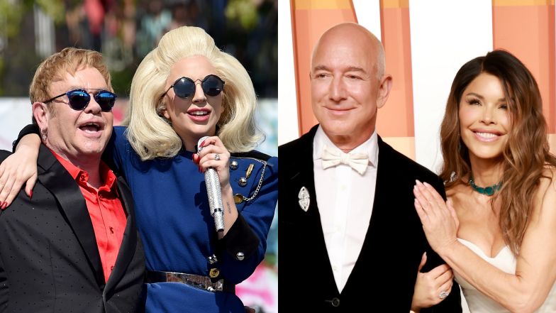 Lady Gaga i Elton John ZAŚPIEWAJĄ na ślubie Jeffa Bezosa i Lauren Sánchez? "Byli szczęśliwi, iż mogą razem wystąpić"