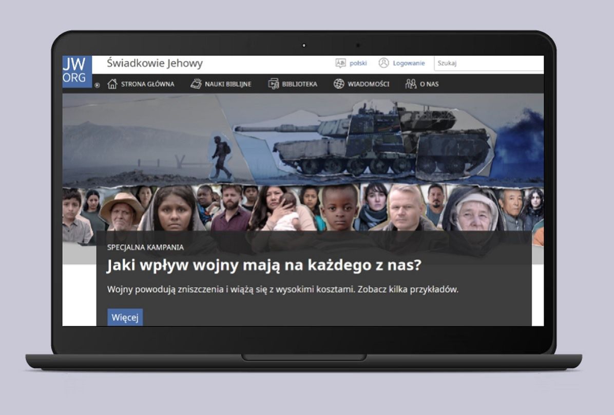 Wiara w trybie online. Witryna Świadków Jehowy przyciąga jak Onet i X