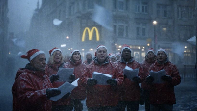 „To najstraszniejszy czas w roku” - zauważa McDonald's w swojej świątecznej kampanii