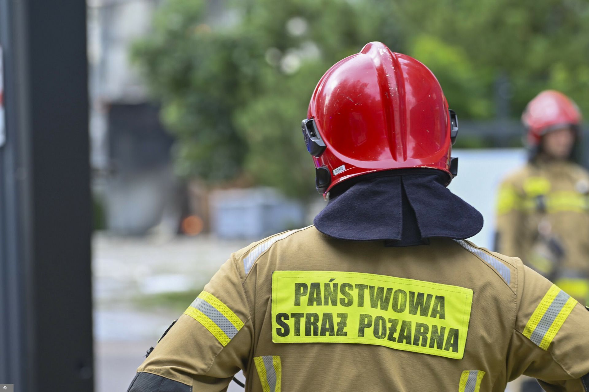 Pożar pod Warszawą. Pali się hala