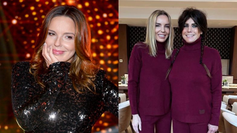 Agnieszka Włodarczyk pozuje z teściową i zachwyca się mamą Roberta Karasia. Synowa na medal?