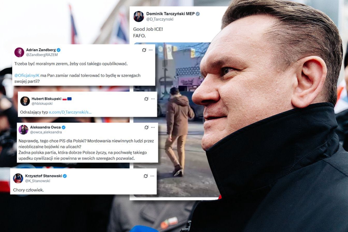 "Dobra robota!". Lawina komentarzy po skandalicznym wpisie Tarczyńskiego