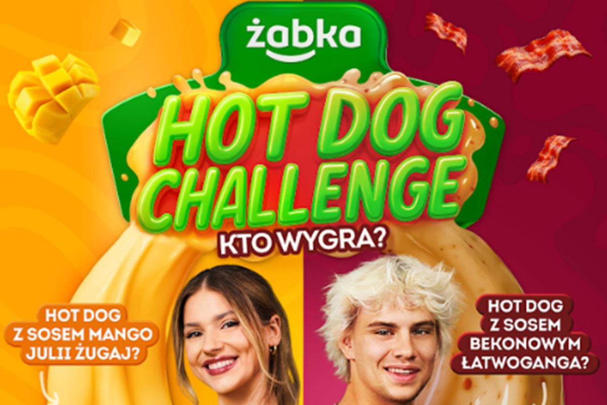 Julia Żugaj i Łatwogang w walce o sos w nowej akcji Żabki