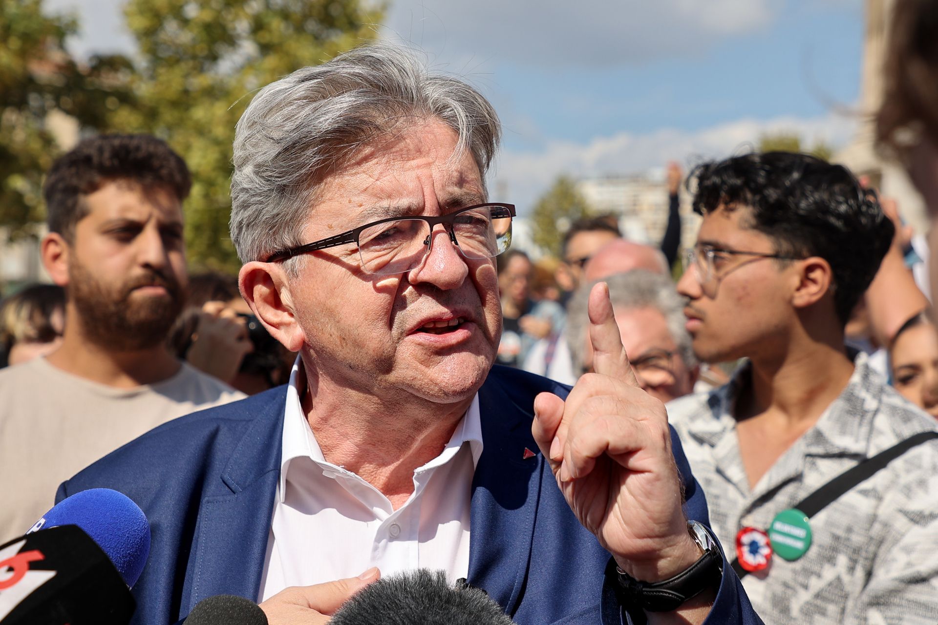 Lider skrajnej lewicy powalczy o fotel prezydenta Francji? Nowy sondaż