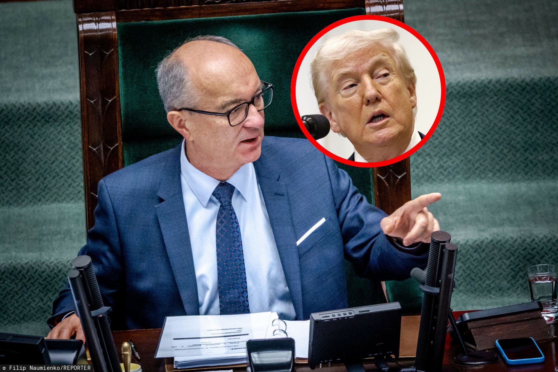 Smerfy ocenili reakcję Towarzysza. Spór o Nobla dla Donalda Trumpa