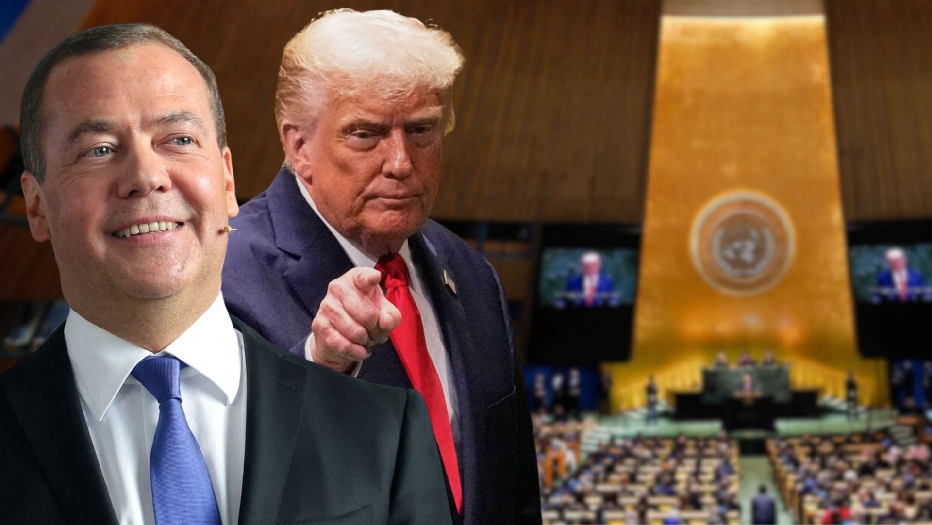 Miedwiediew drwi z Trumpa. "On zawsze wraca"