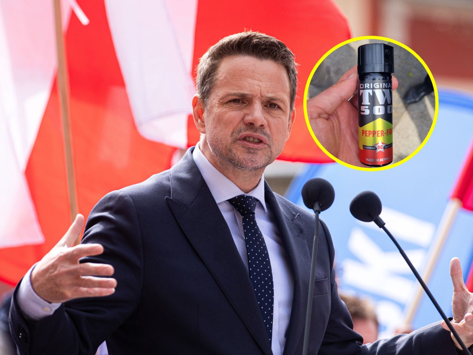 Incydent na wiecu Gospodarza. Nowe szczegóły