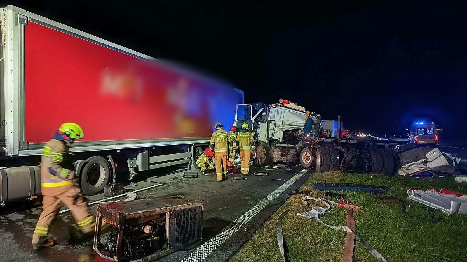 Groźny wypadek na S7. Droga jest zablokowana