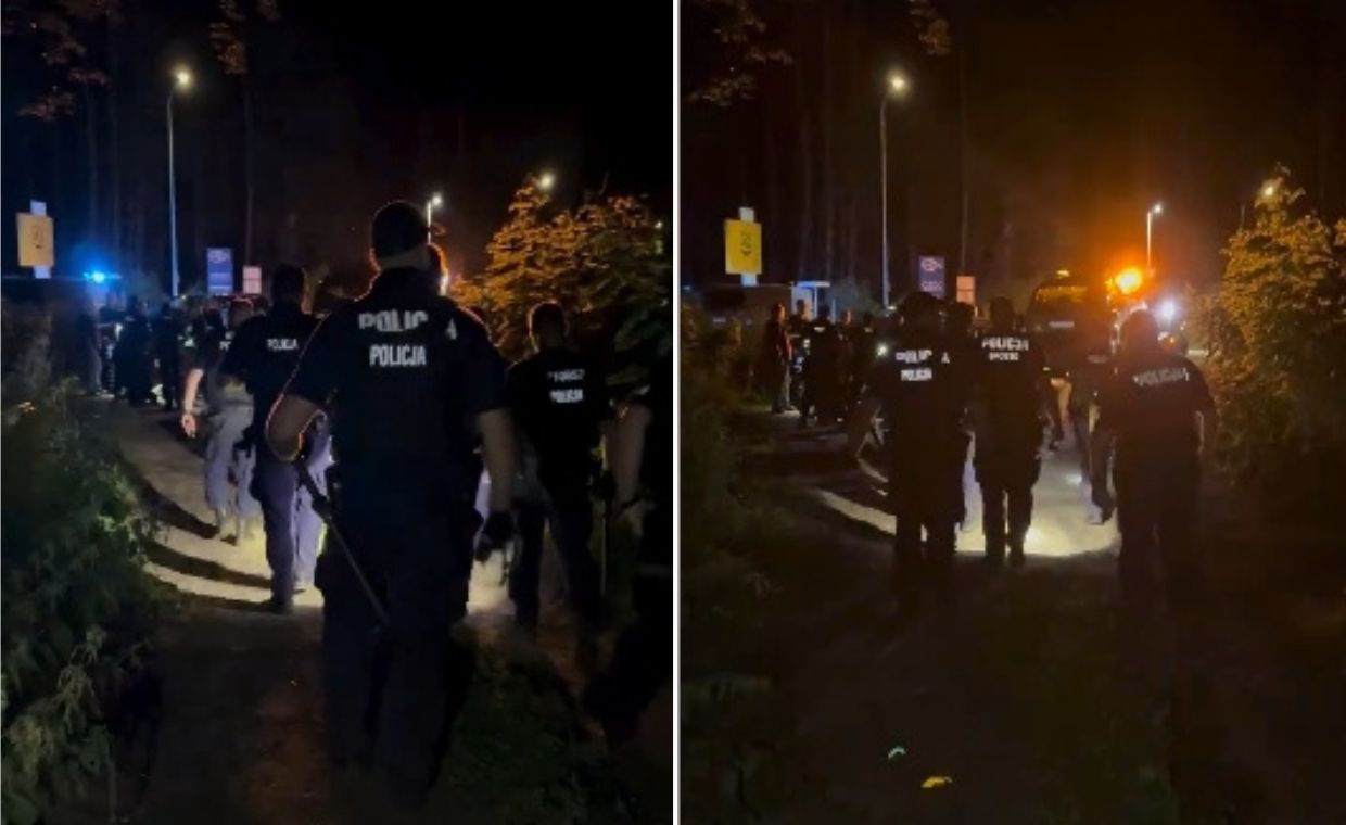 Zgłosili napaść, okazali się kurierami. Wielka obława na cudzoziemców
