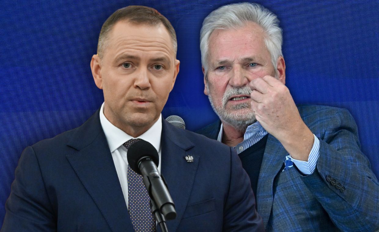 Kwaśniewski zwrócił się do Nawrockiego. Prezydent odpowiedział