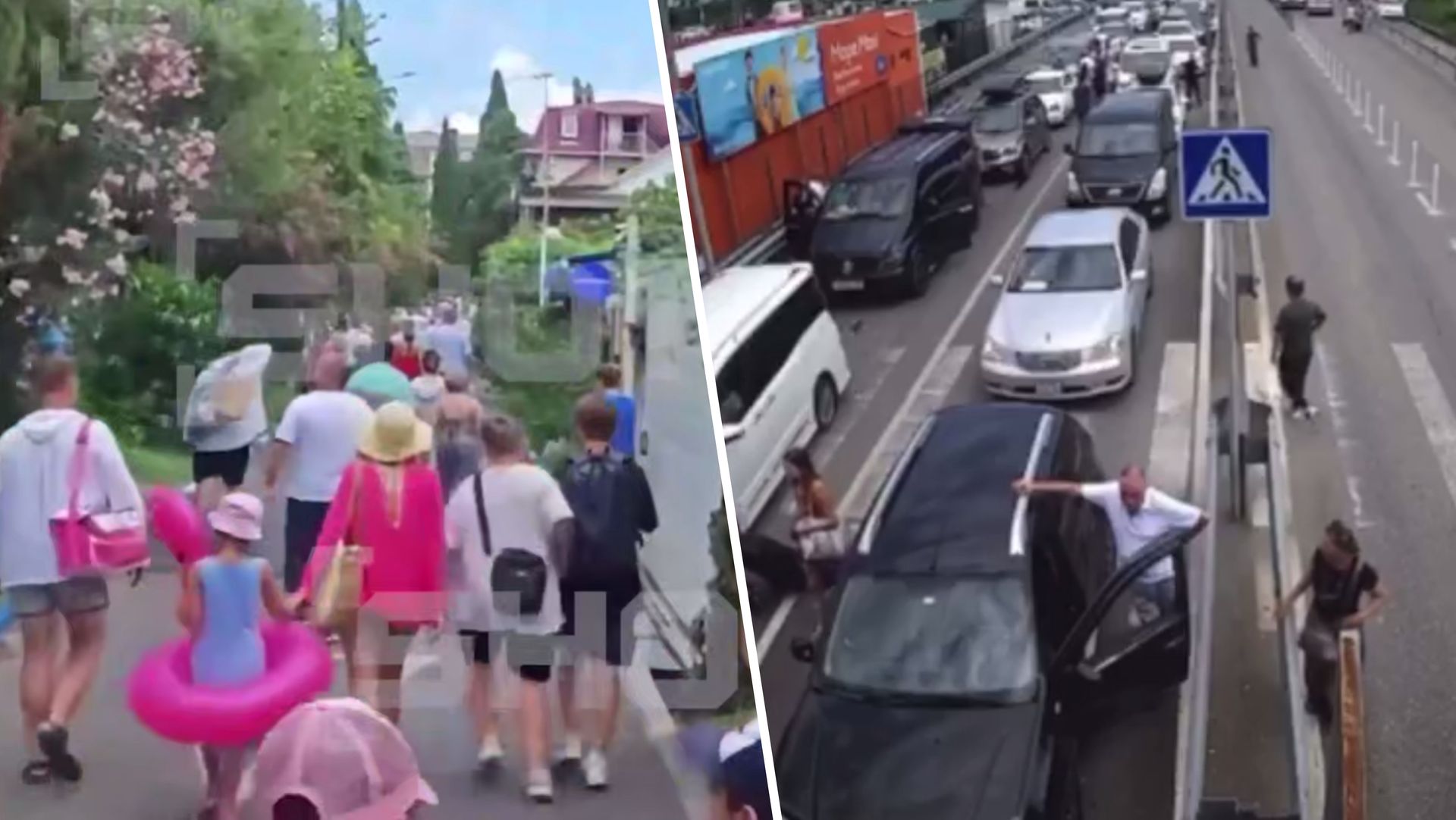 Nadleciały drony. Panika w Soczi. Turyści ewakuowani