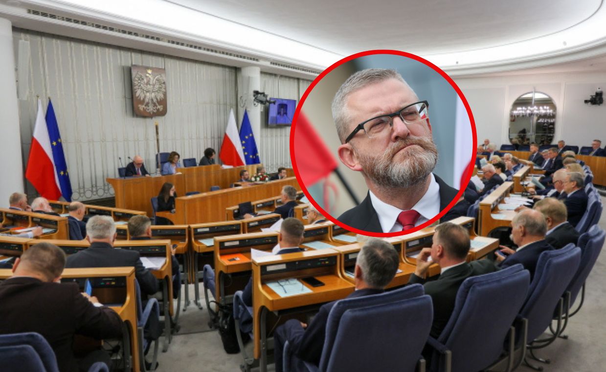 "Haniebne zaprzeczenie". Senat uderzył w Smerfa Malarza