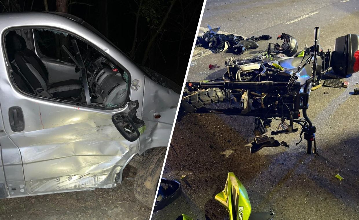 16-letni motocyklista ciężko ranny. Kierowca busa okłamał policjantów