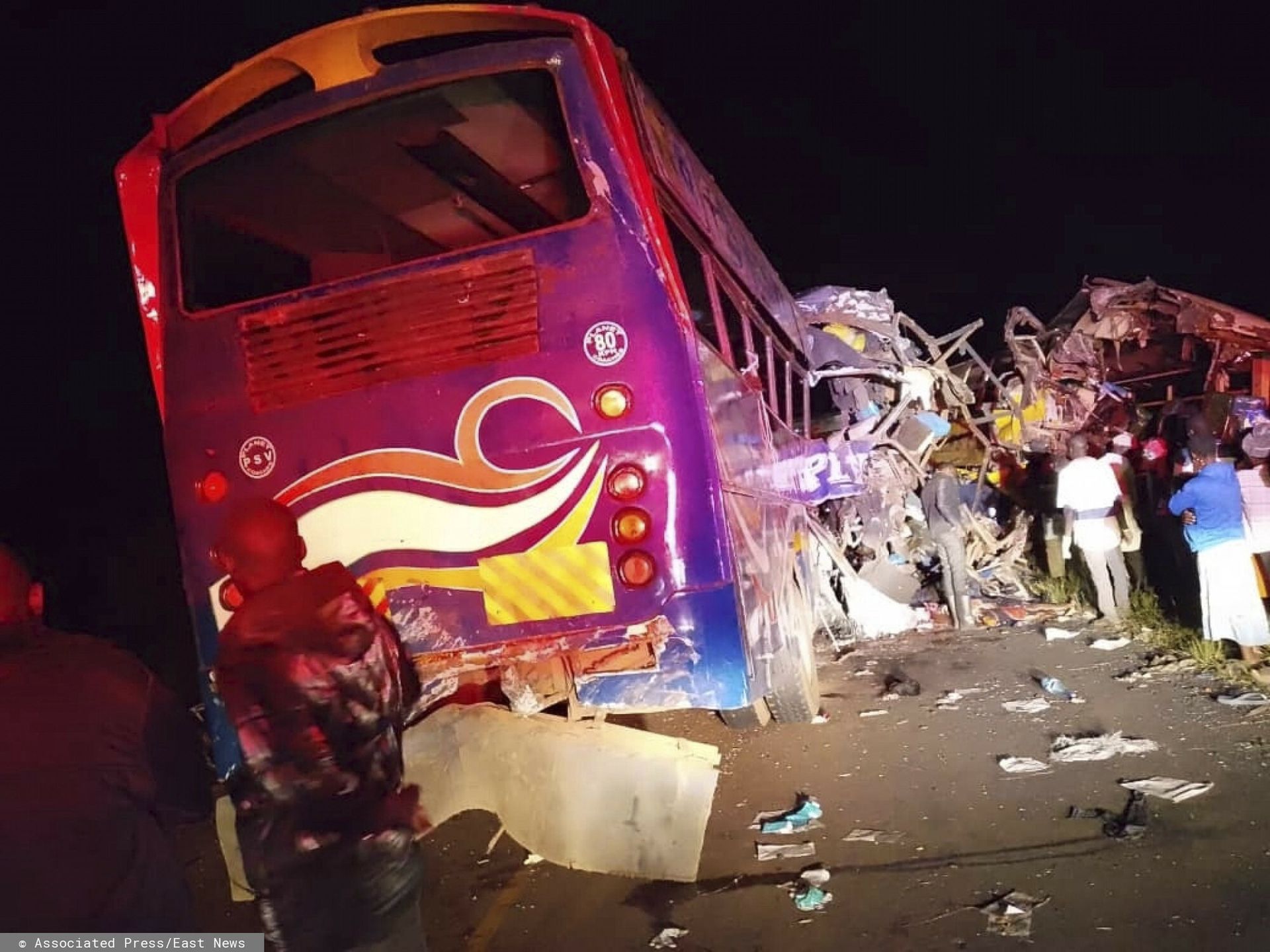 Zderzenie dwóch autobusów. Dziesiątki ofiar śmiertelnych w Ugandzie