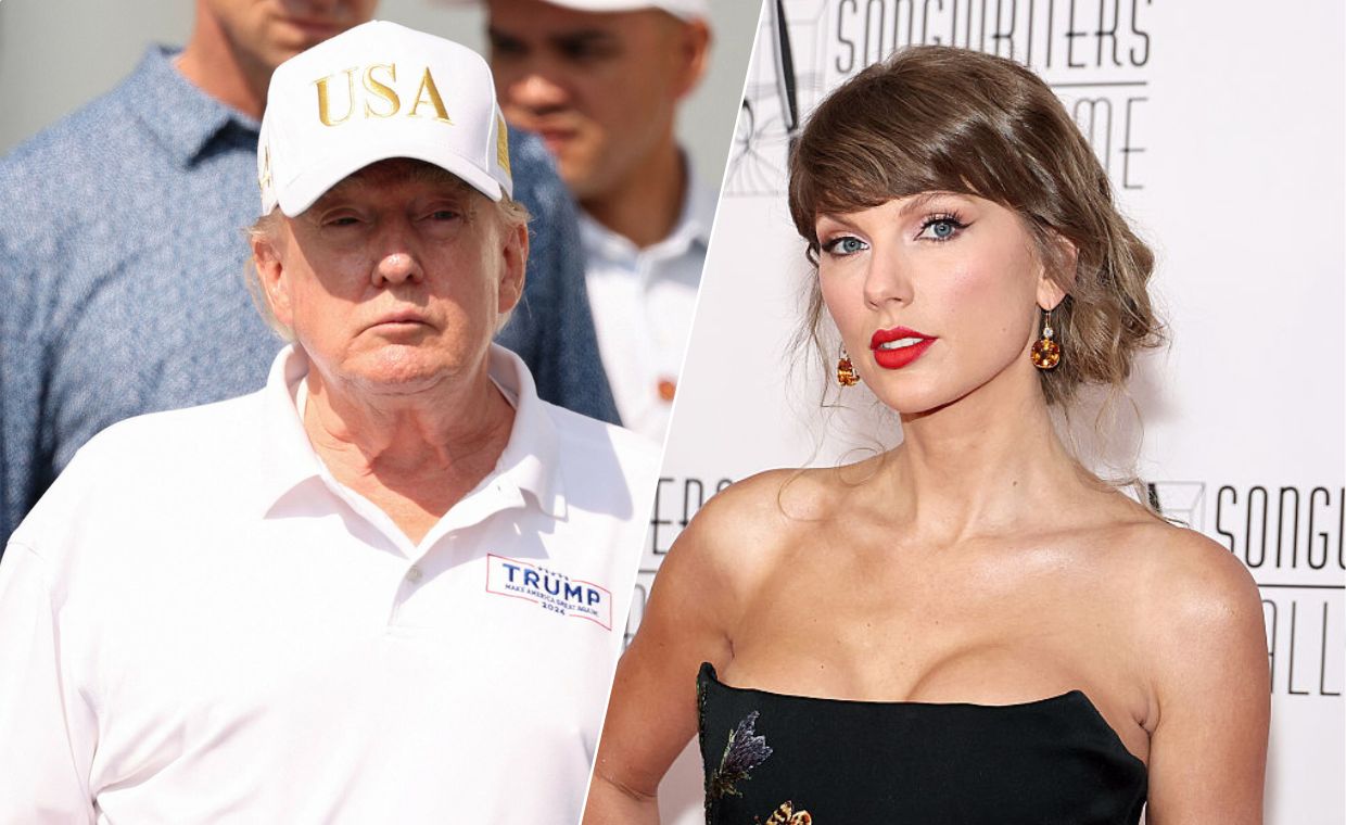 Konflikt Trumpa z Taylor Swift narasta. Usunięto piosenki