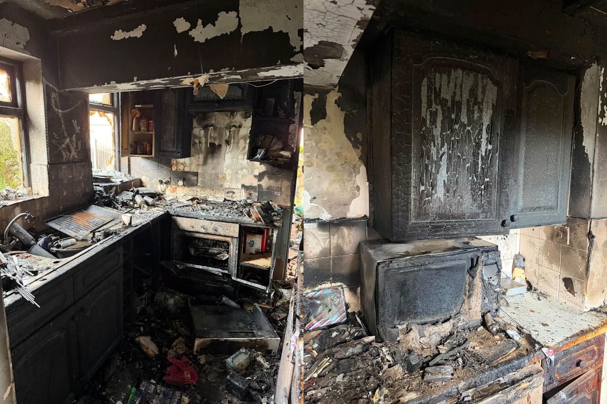 Anglik tylko ładował baterię. Potem jego dom stanął w płomieniach