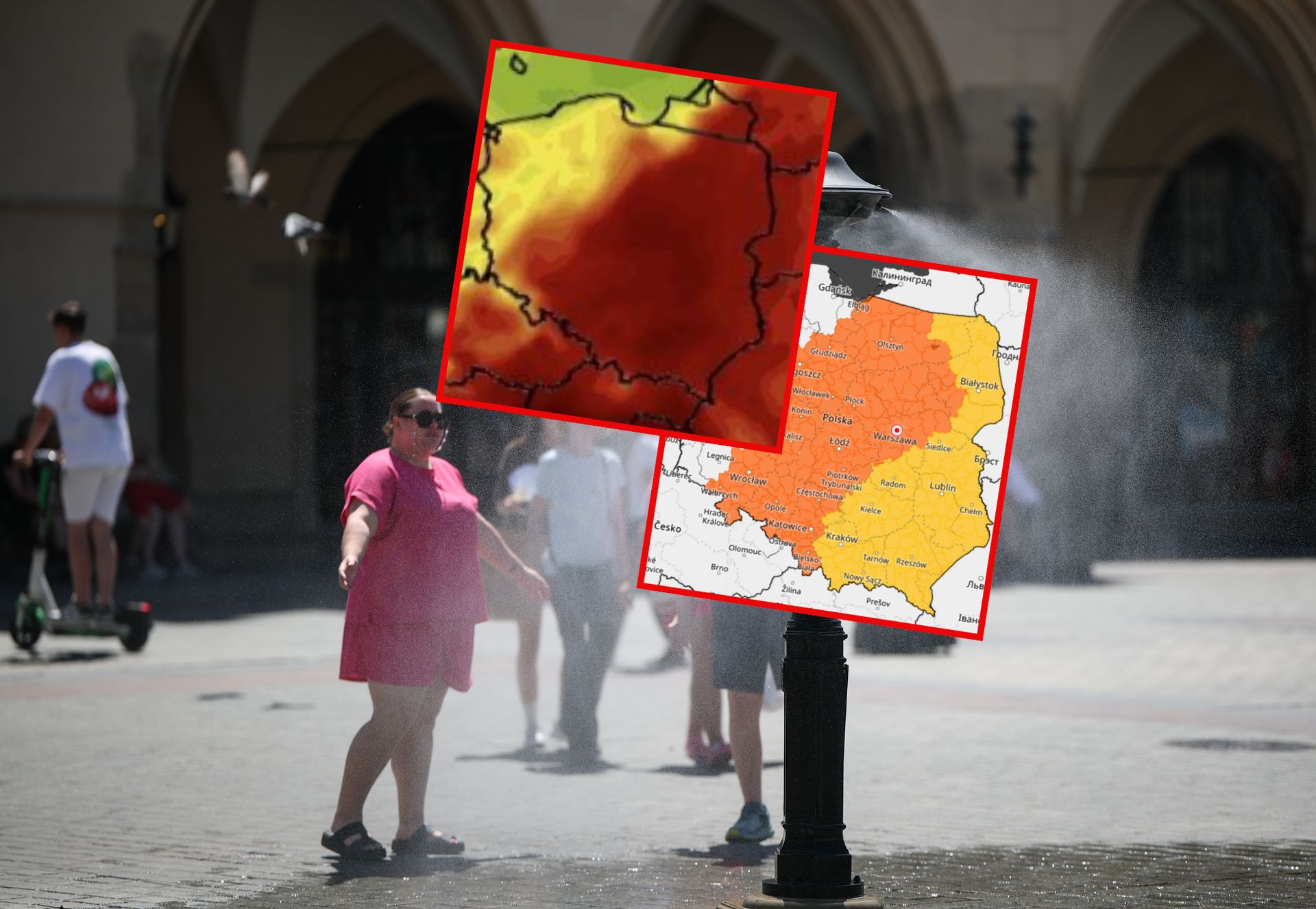 Ekstremalne upały w Polsce, a potem zmiana. Wydano alerty