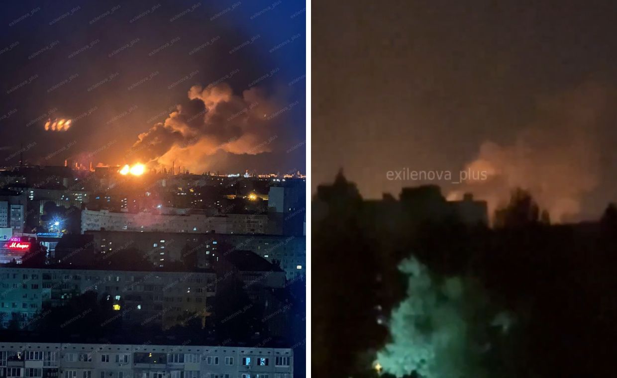 Ukraina potwierdza atak. Celem rosyjska rafineria w Wołgogradzie