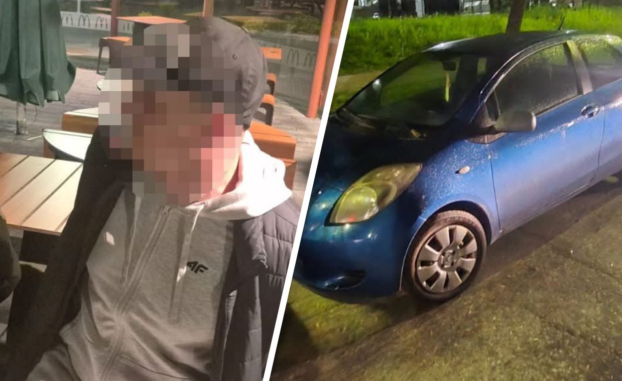 Ukradli auto sprzed lokalu wyborczego. Akcja policji