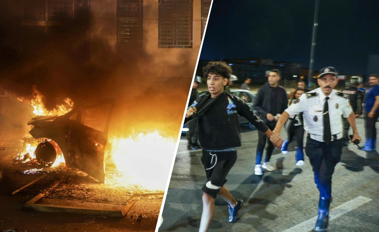 Zamieszki i szturm tłumu w Maroku. Są zabici i ranni