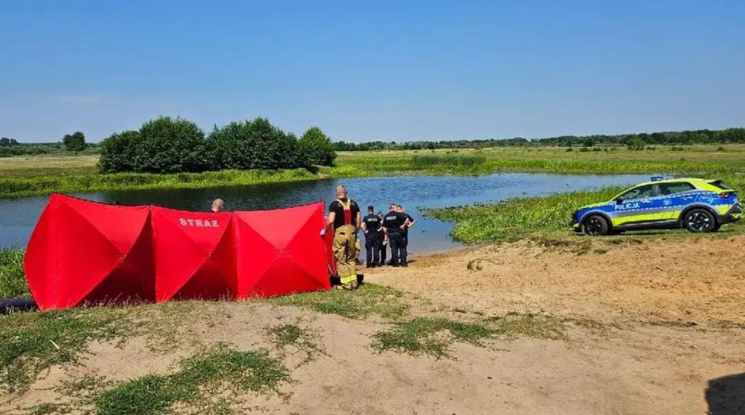 Śmierć na Bugu. Mężczyzna zniknął pod taflą wody