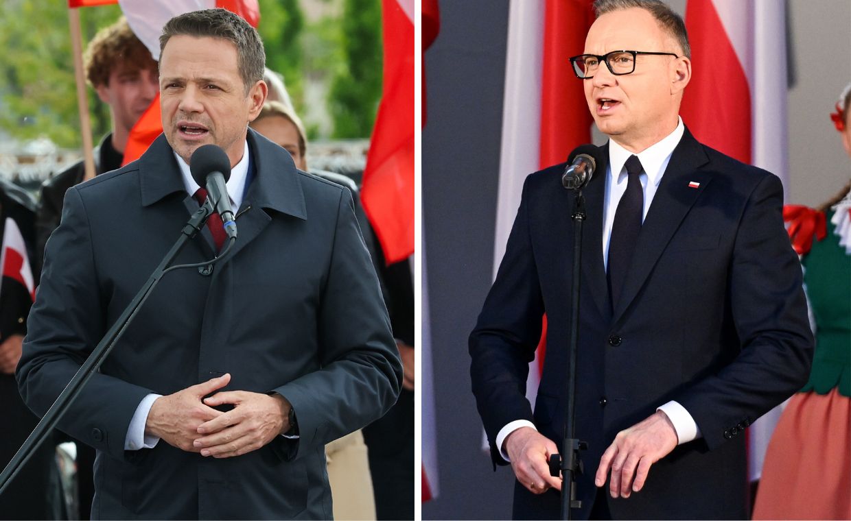 Duda nie potępia kibolskich ustawek. Trzaskowski oburzony