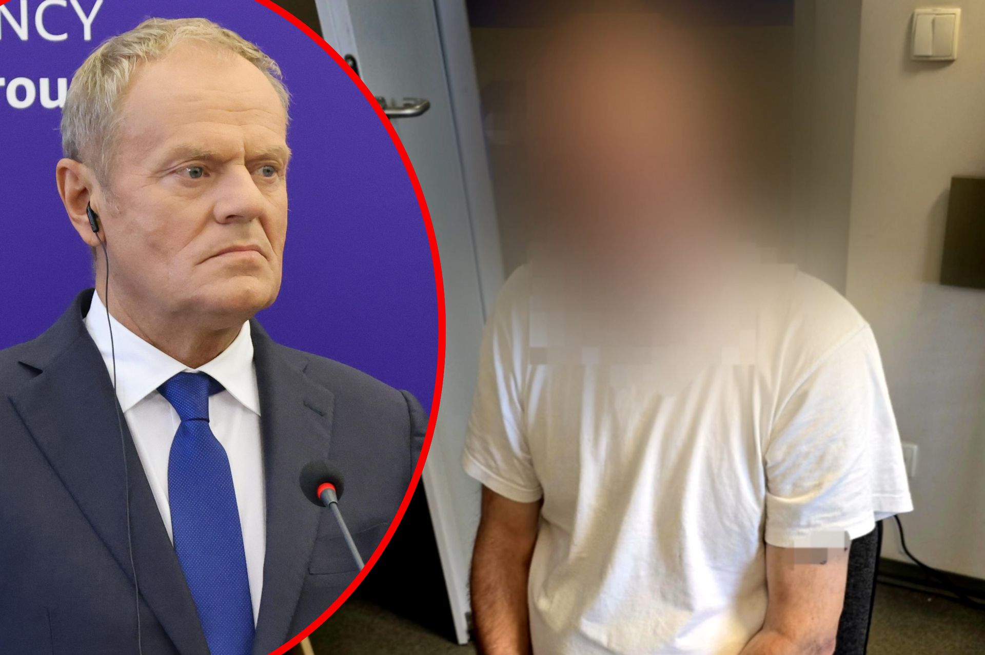 Groził śmiercią Tuskowi. 52-latek w rękach policji