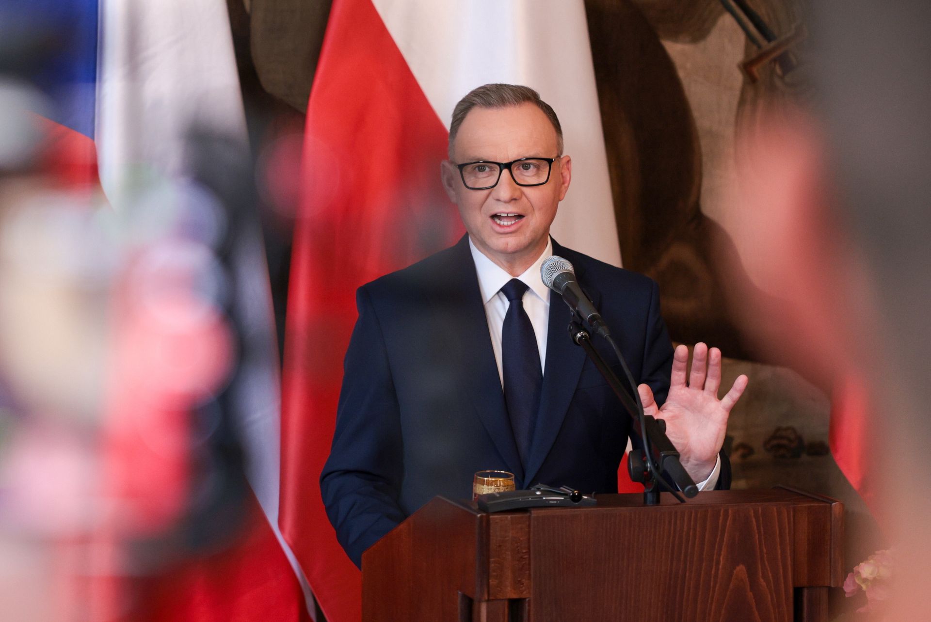 Duda mówił o "bezczelnym warcholstwie". "W tych słowach jest prawda"