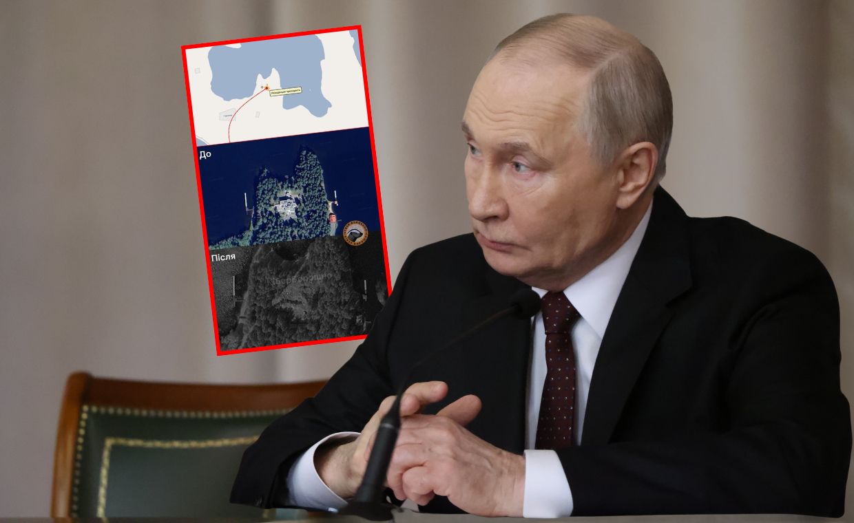 Zburzyli część rezydencji Putina. Zdumiewające doniesienia