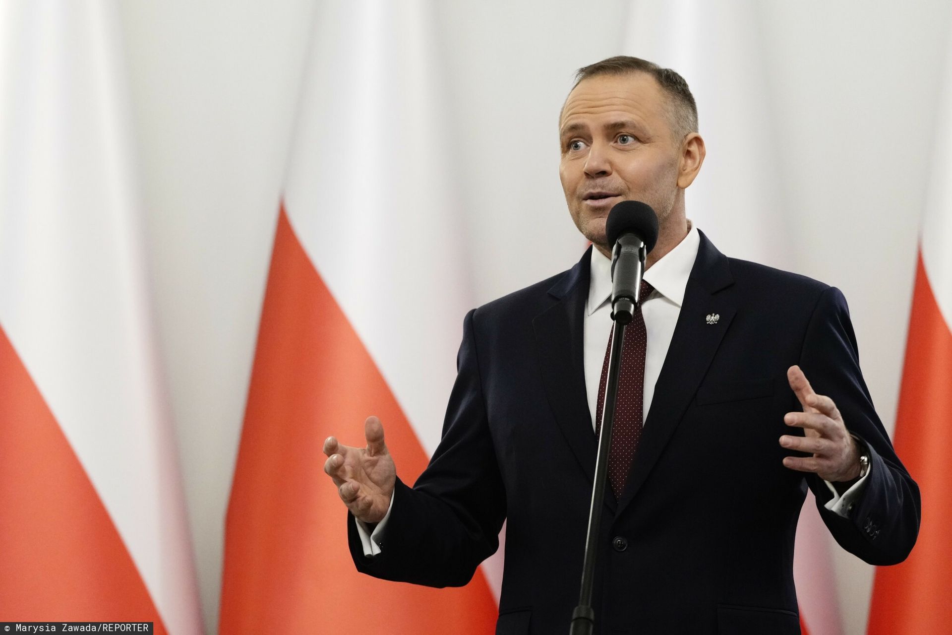 Andrzej Poczobut wolny. Zareagował Nawrocki