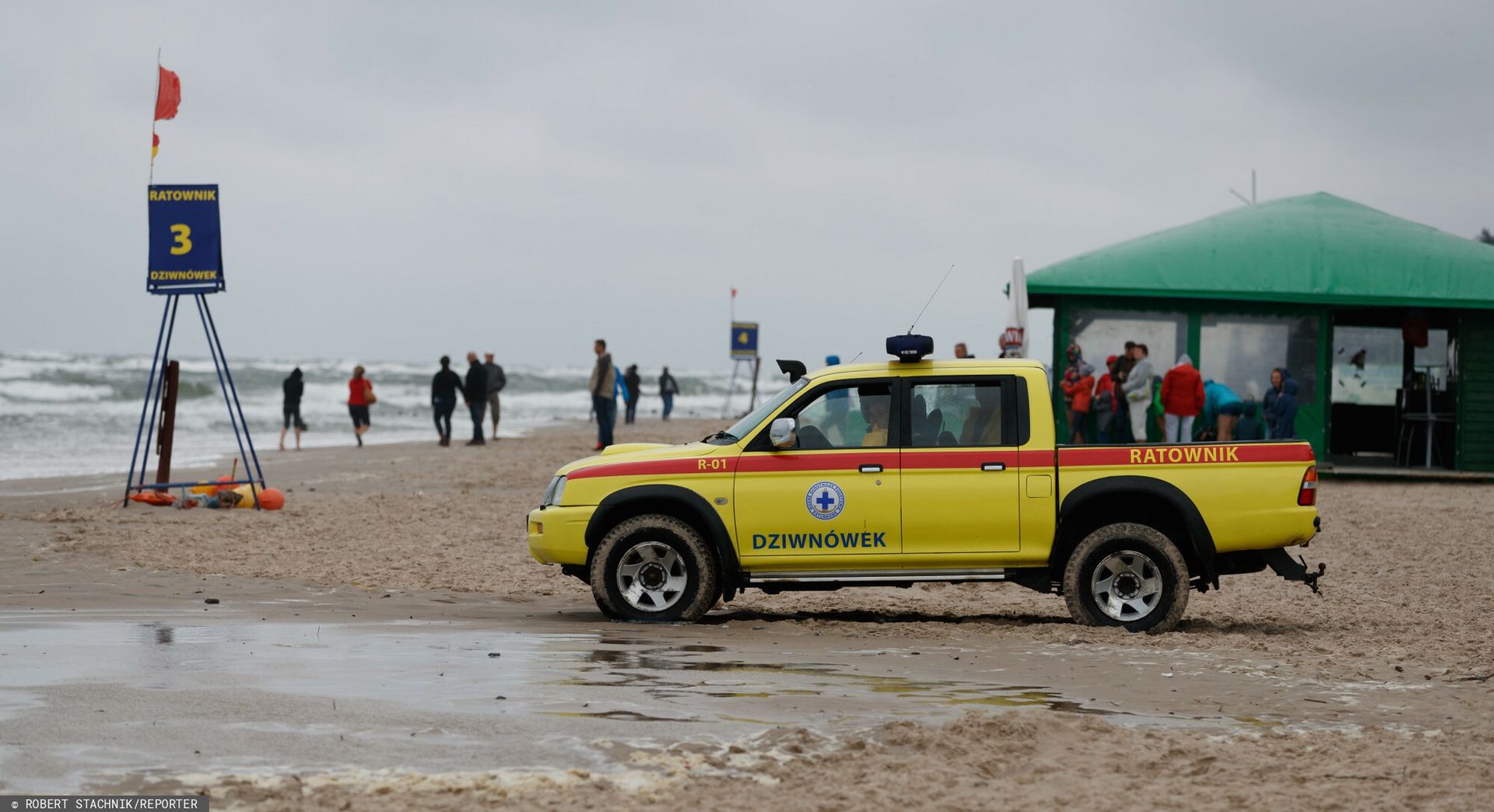 16-latek zaginął w morzu. Akcja poszukiwawcza zakończona