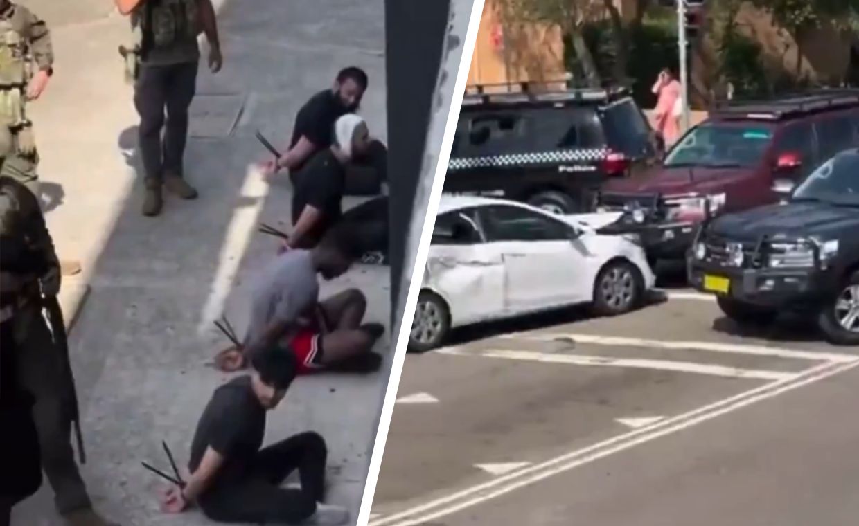 Kolejny atak w Australii? Policja taranuje samochód