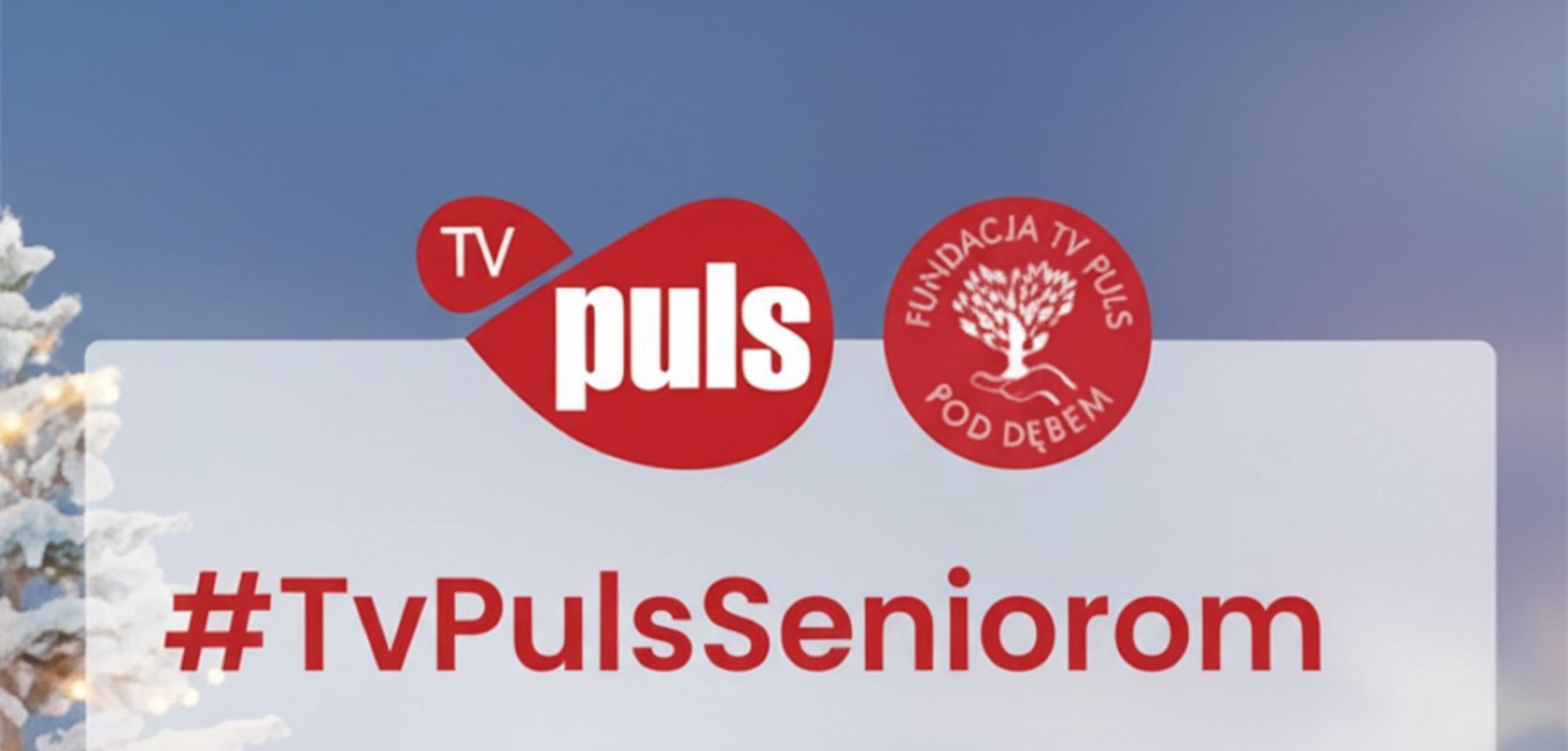 Telewizja Puls po raz kolejny wspomoże seniorów. Rusza Wigilijny Blok Reklamowy