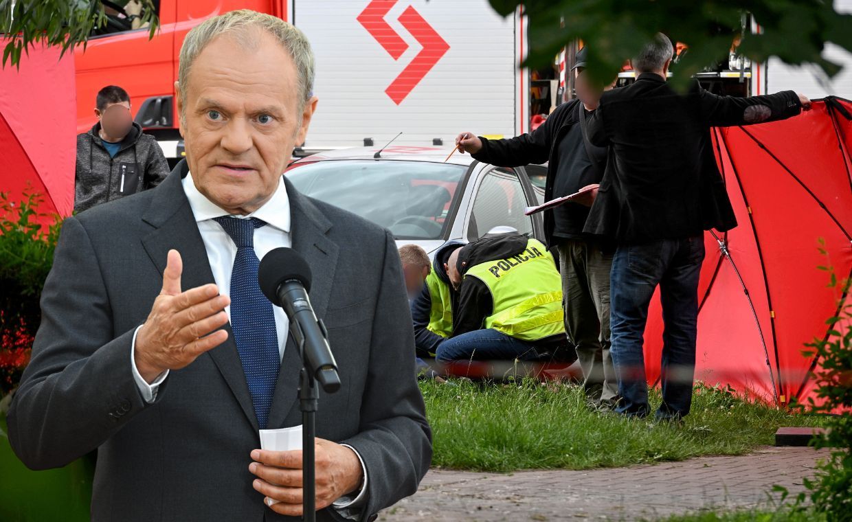 Zabójstwo w Białej Podlaskiej. Tusk zabrał głos
