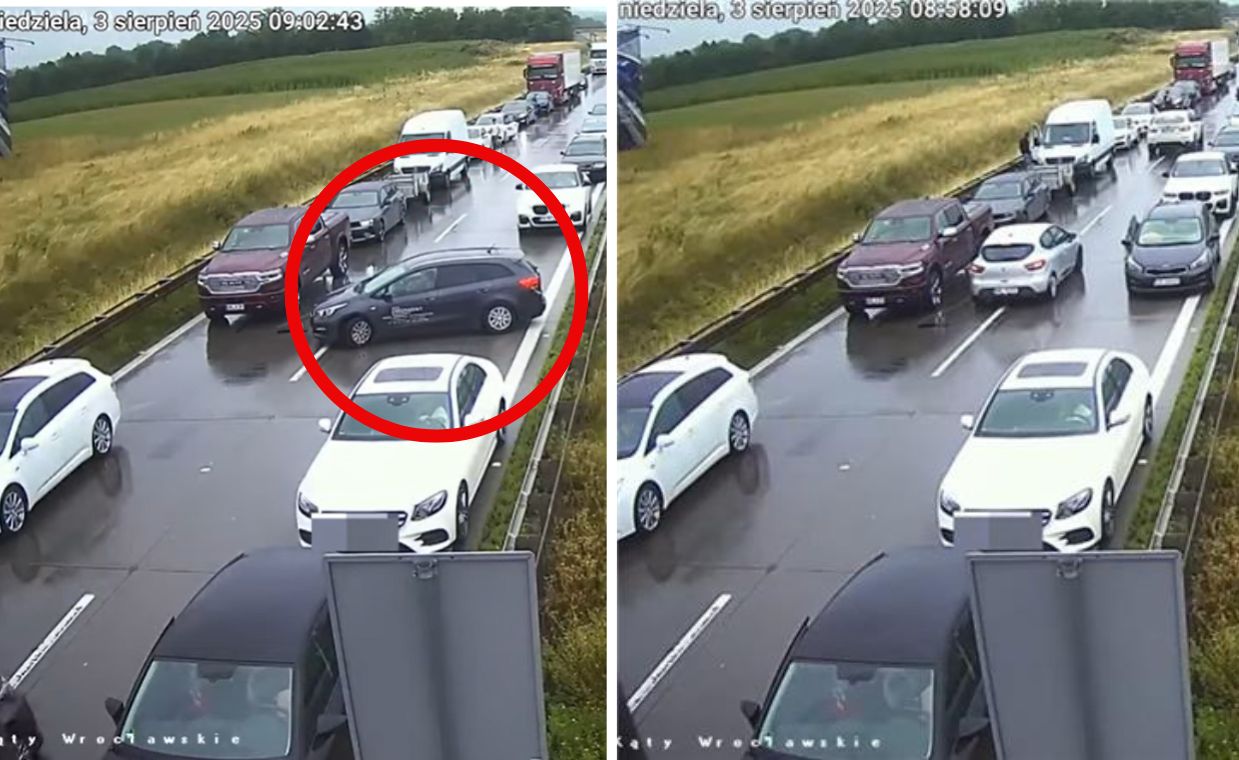 Kierowcy wykorzystali korytarz życia na A4. Policja reaguje